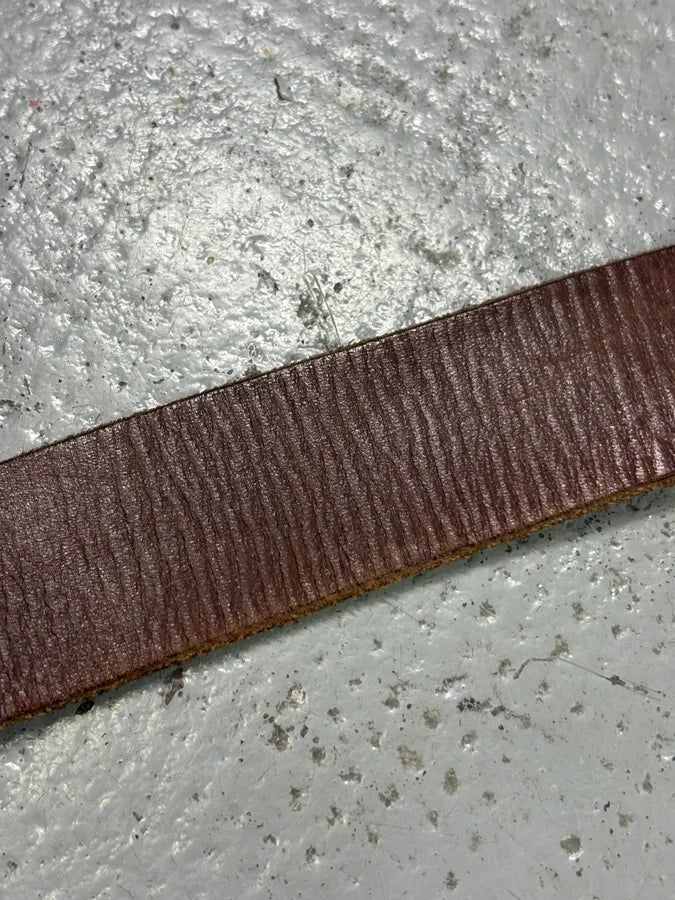 Alexander McQueen Brown Leather Steampunk Buckle Belt hZDoeEp 8