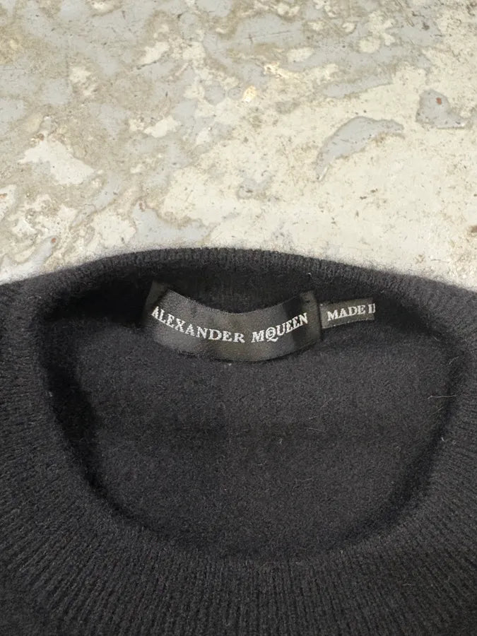 Alexander Mcqueen Cashmere Black Sweater (S) xkxOECx 7