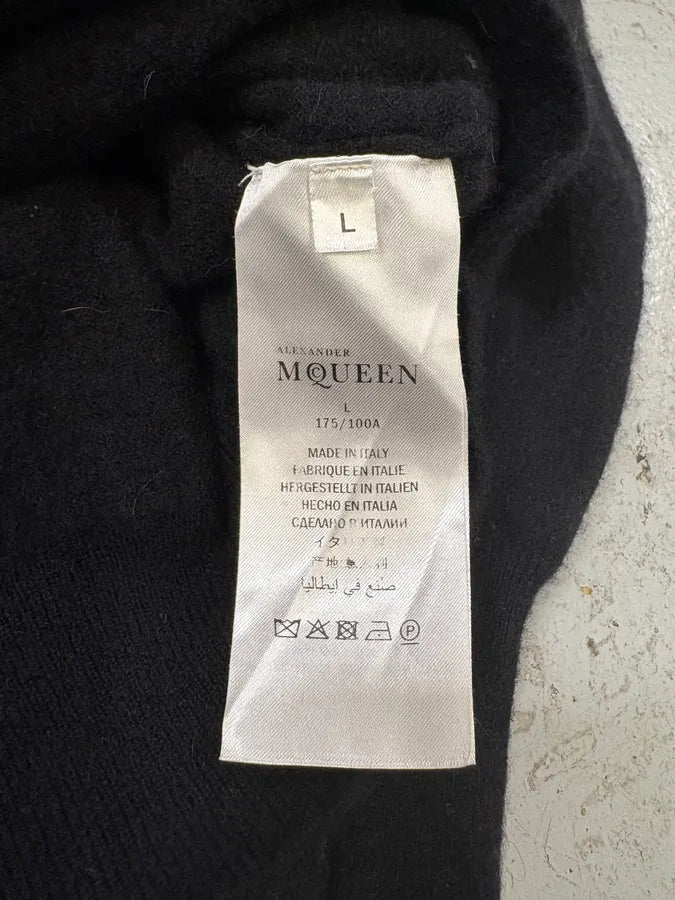 Alexander Mcqueen Cashmere Black Sweater (S) xkxOECx 8