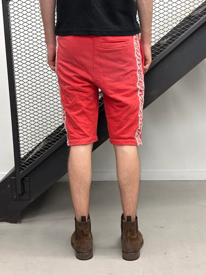 SS2020 Alexander McQueen Red Cozy Shorts wyRQilE 3