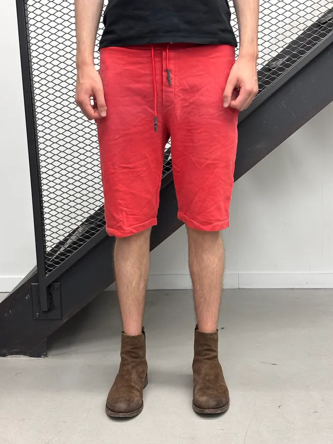 SS2020 Alexander McQueen Red Cozy Shorts wyRQilE 1
