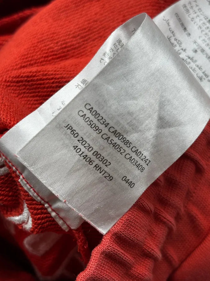 SS2020 Alexander McQueen Red Cozy Shorts wyRQilE 10