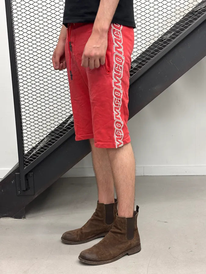 SS2020 Alexander McQueen Red Cozy Shorts wyRQilE 2