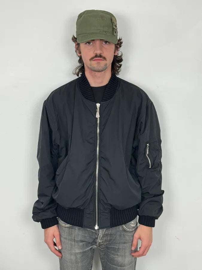 AW2014 Alexander McQueen Camo Leopard Reversible Bomber Jacket ITBSjqO 3