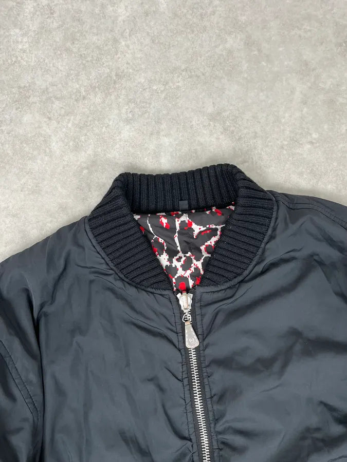 AW2014 Alexander McQueen Camo Leopard Reversible Bomber Jacket ITBSjqO 12