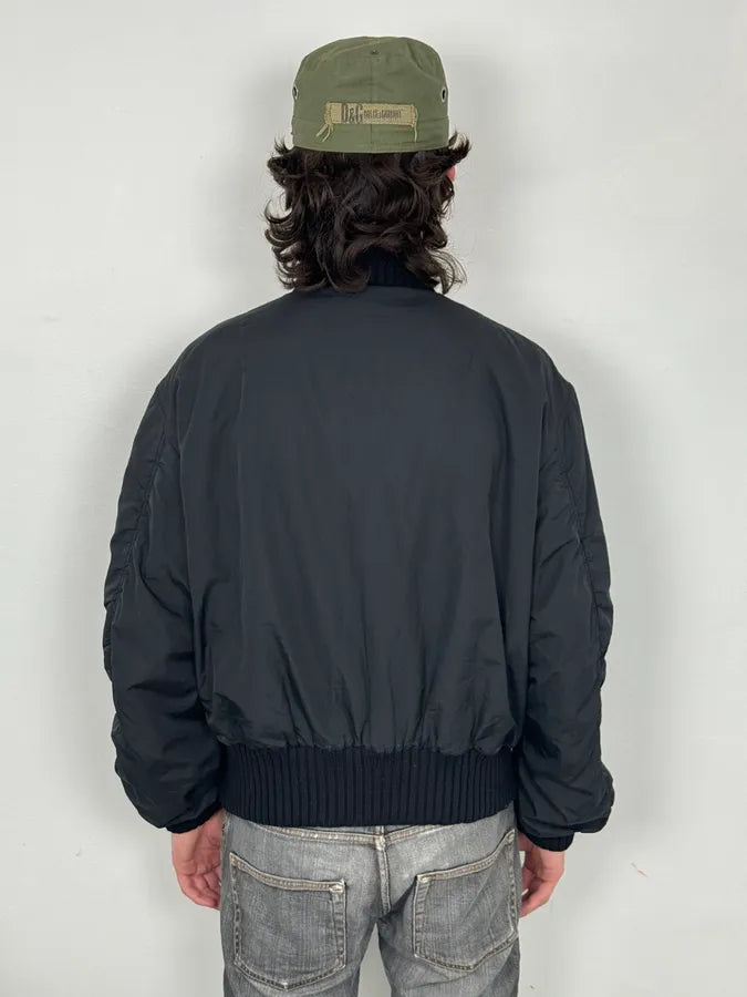 AW2014 Alexander McQueen Camo Leopard Reversible Bomber Jacket ITBSjqO 5
