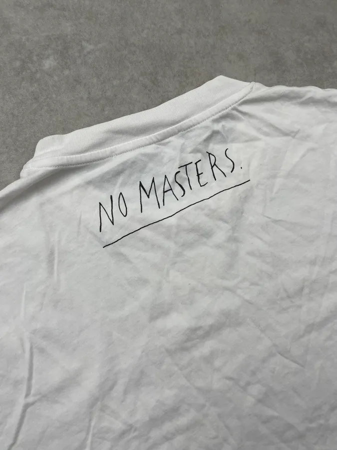 2010s Alexander McQueen White No Gods Graphic T-Shirt kCNBCLL 5