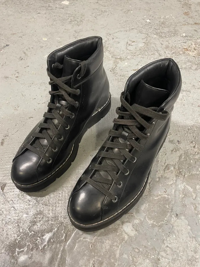 Alexander Wang Black Leather Boots (43eu/us9.5) PZrryxA 2