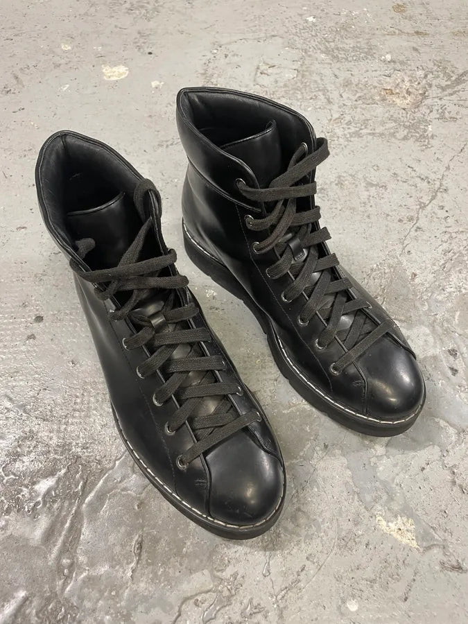 Alexander Wang Black Leather Boots (43eu/us9.5) PZrryxA 3