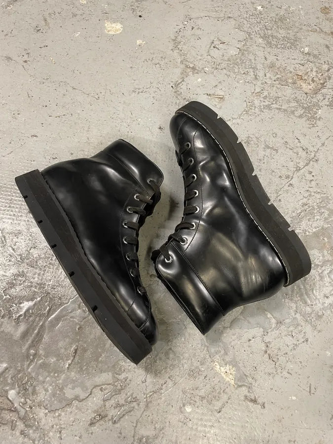 Alexander Wang Black Leather Boots (43eu/us9.5) PZrryxA 5