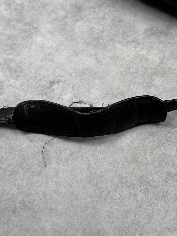 Alexander Wang Black Studded Grained Leather Shoulder Bag fGTSnjU 8