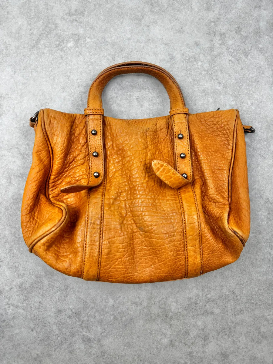 Alexander Wang Camel Leather Studded Handle Bag buAhIQh 0