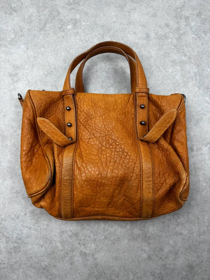 Alexander Wang Camel Leather Studded Handle Bag buAhIQh 1