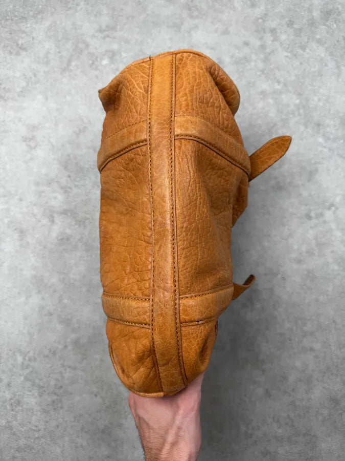 Alexander Wang Camel Leather Studded Handle Bag buAhIQh 9