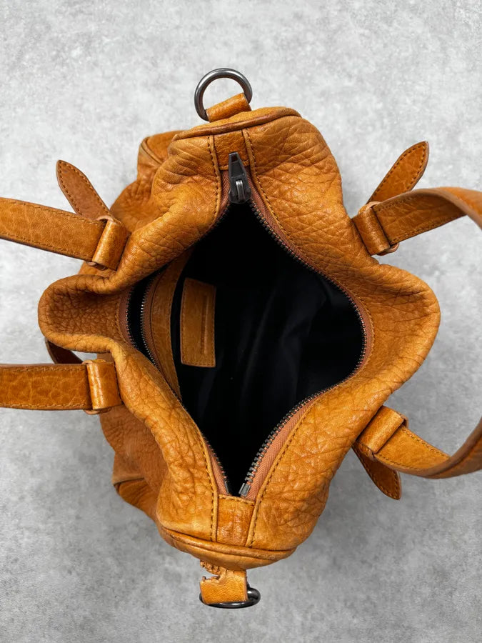 Alexander Wang Camel Leather Studded Handle Bag buAhIQh 10