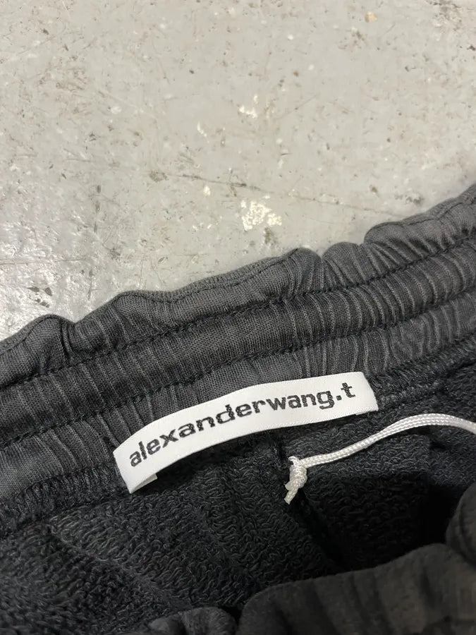 Alexander Wang Faded Grey Cargo Joggers Pants (L/XL) isapIYc 10