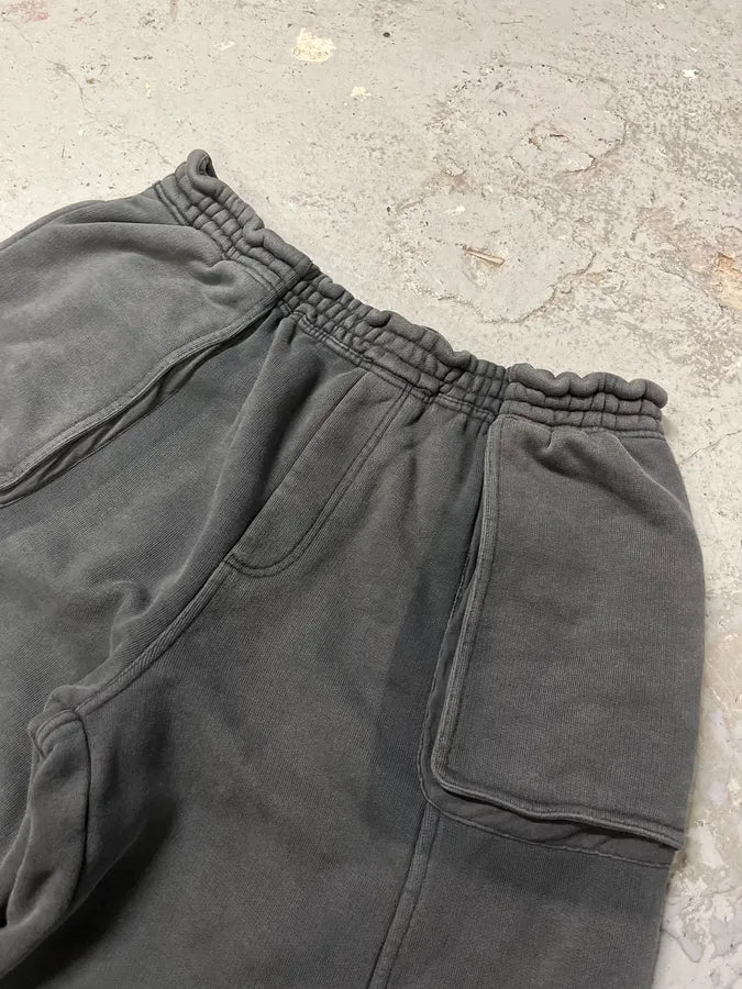 Alexander Wang Faded Grey Cargo Joggers Pants (L/XL) isapIYc 3