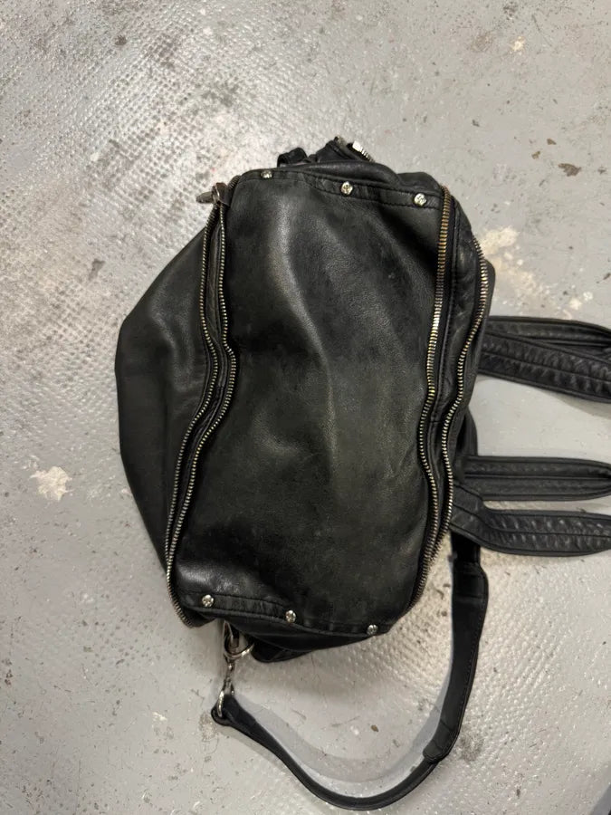 Alexander Wang Grey Avant-Garde Multi Zips Handle Bag jtBhhhL 7