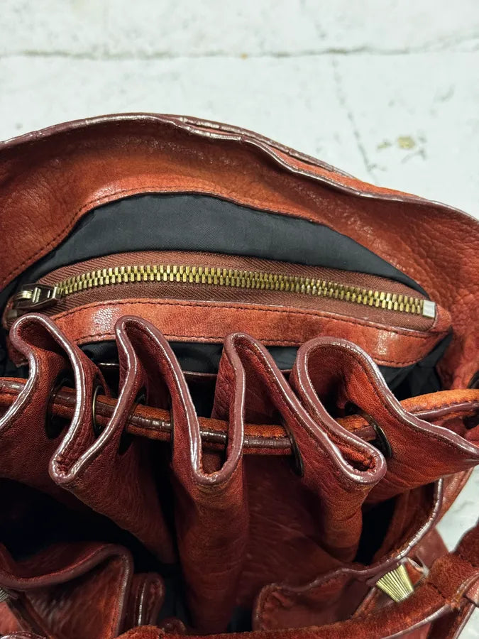 Alexander Wang Red Leather Studded Bucket Bag gWnuzVJ 16