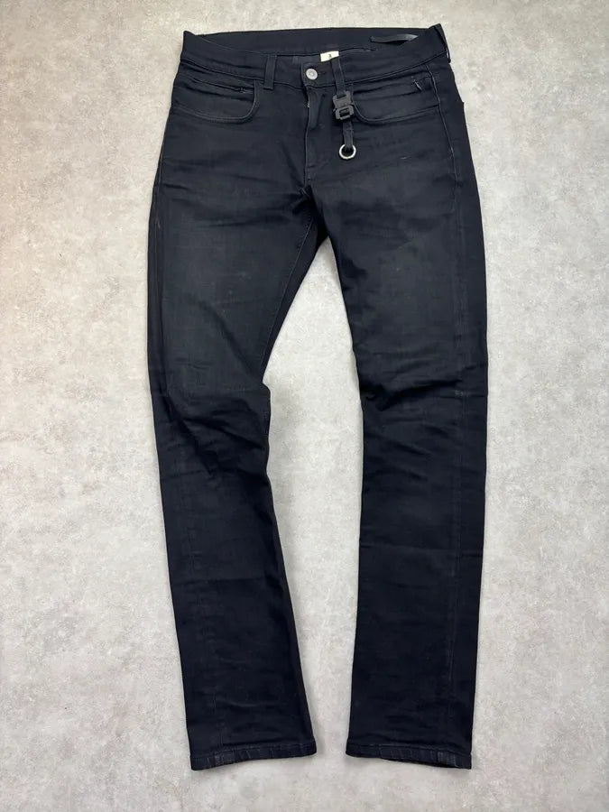 Alyx Slim Black Denim Jeans FiOXNGs 0