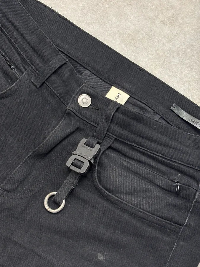 Alyx Slim Black Denim Jeans FiOXNGs 9
