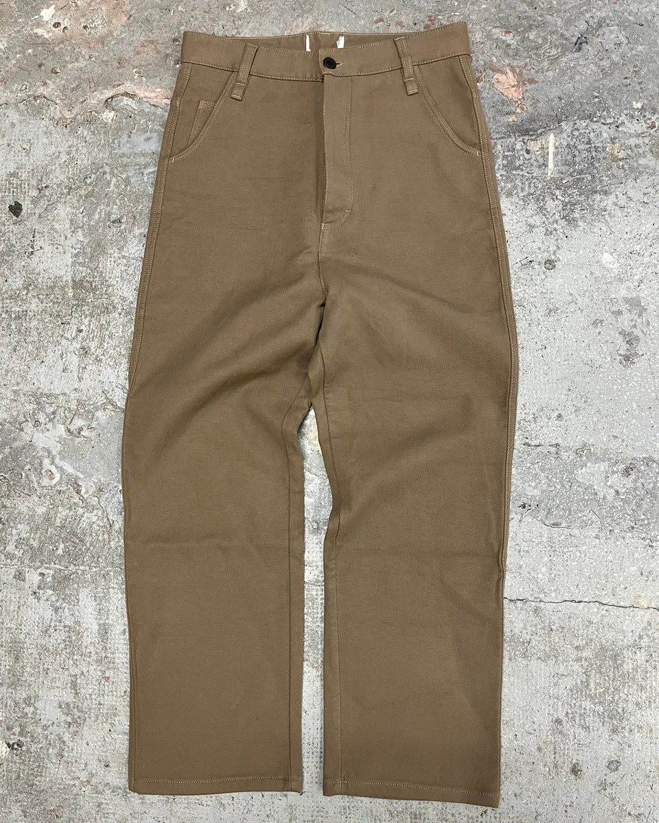 Ami Brown Straight Cozy Pants (L) UKDHGOE 2