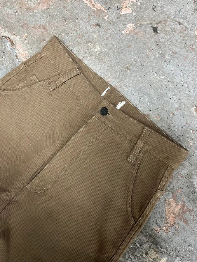Ami Brown Straight Cozy Pants (L) UKDHGOE 7