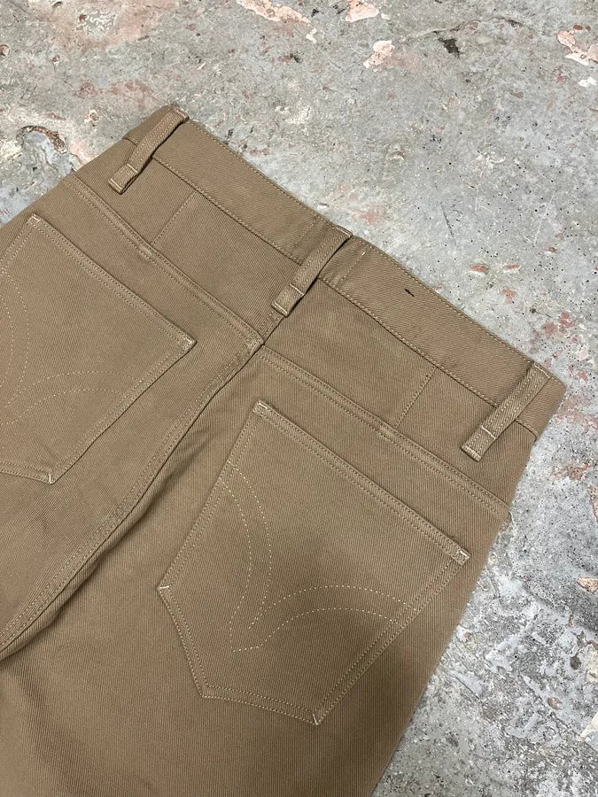 Ami Brown Straight Cozy Pants (L) UKDHGOE 8