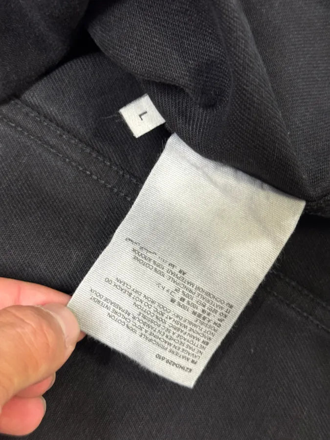 Ami Workwear Buttoned Black Cotton Jacket vTJLxVK 10