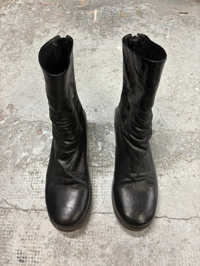 The Last Conspiracy Avant-Garde Black Leather Boots cojEewa 1