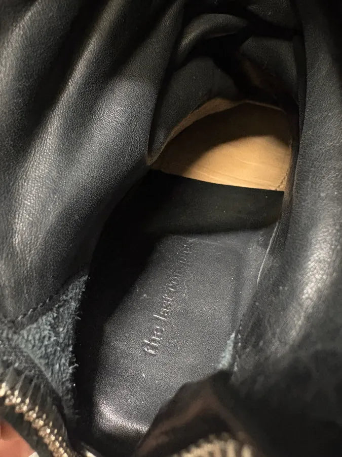 The Last Conspiracy Avant-Garde Black Leather Boots cojEewa 10