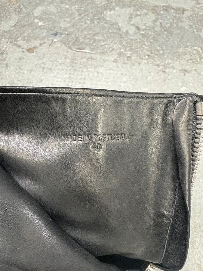 The Last Conspiracy Avant-Garde Black Leather Boots cojEewa 9