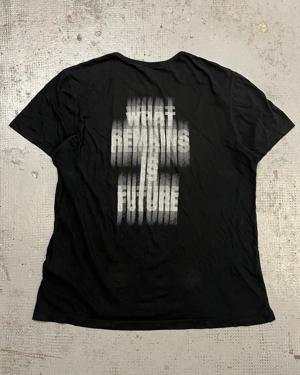 Ann Demeulemeester Future Black T-Shirt HRwArXE 0