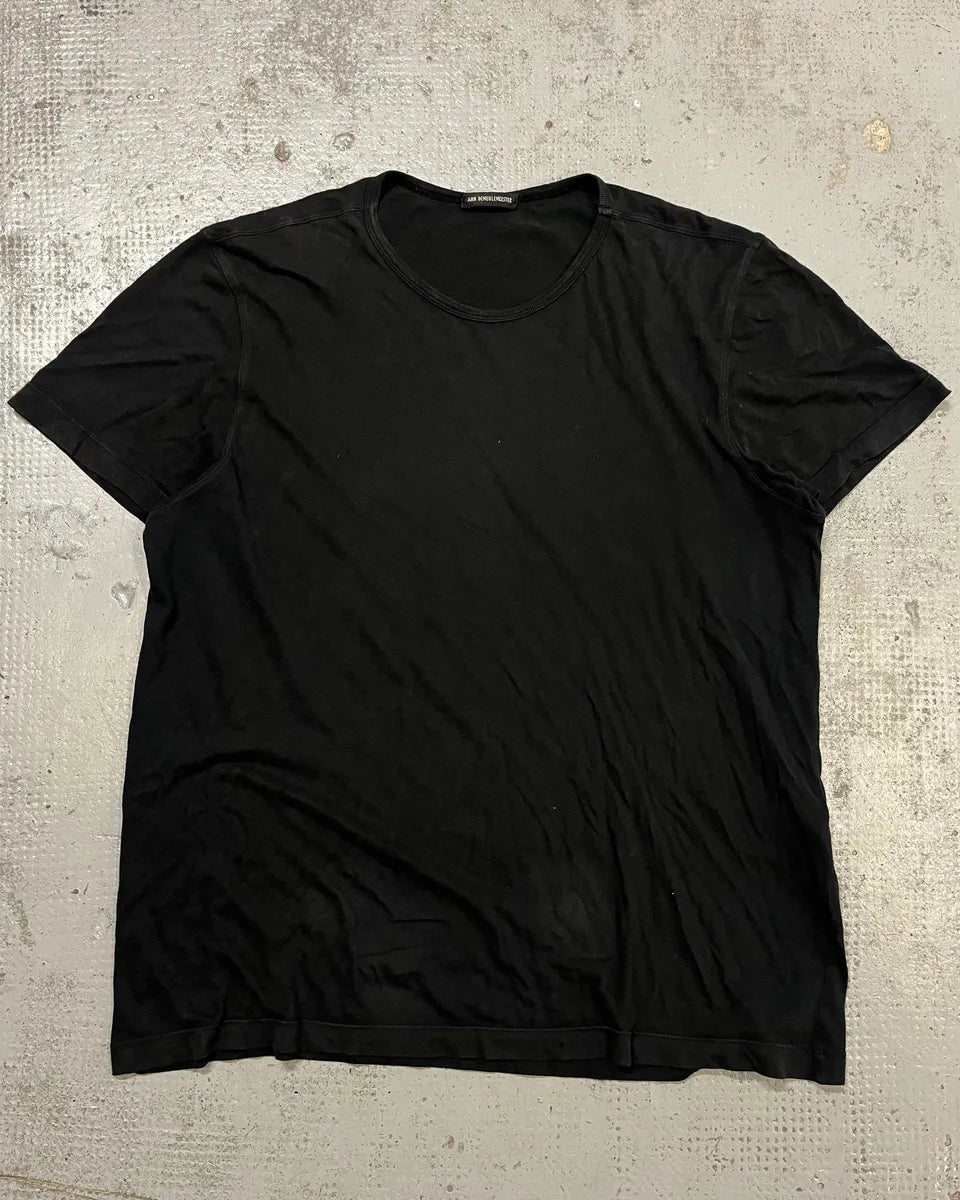 Ann Demeulemeester Future Black T-Shirt HRwArXE 1