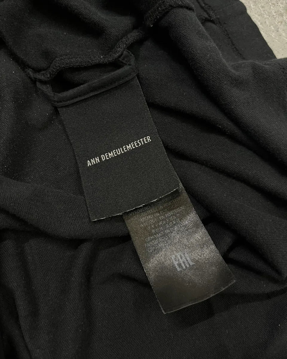 Ann Demeulemeester Future Black T-Shirt HRwArXE 11
