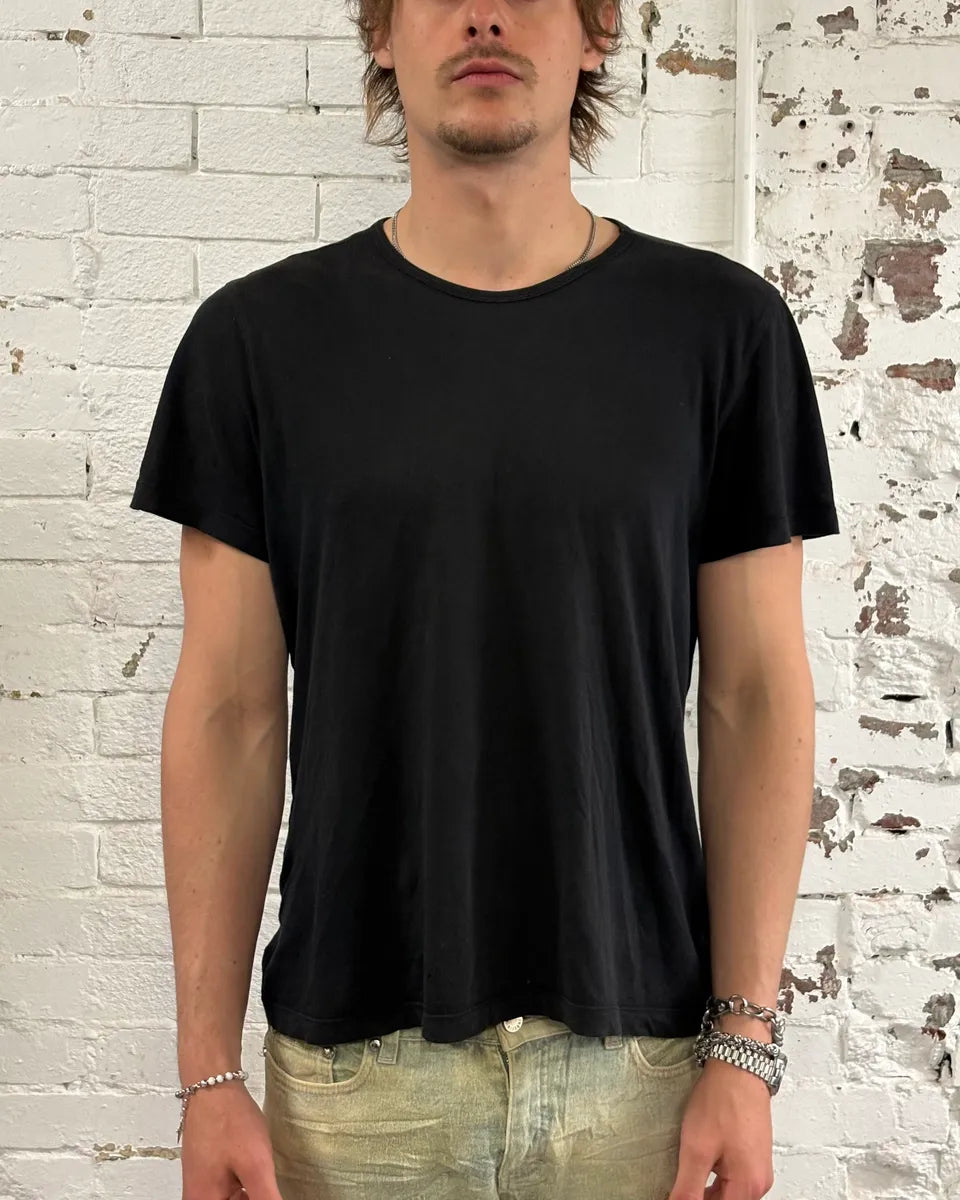 Ann Demeulemeester Future Black T-Shirt HRwArXE 2