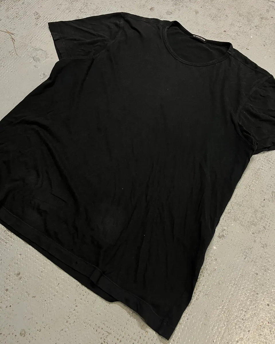 Ann Demeulemeester Future Black T-Shirt HRwArXE 4