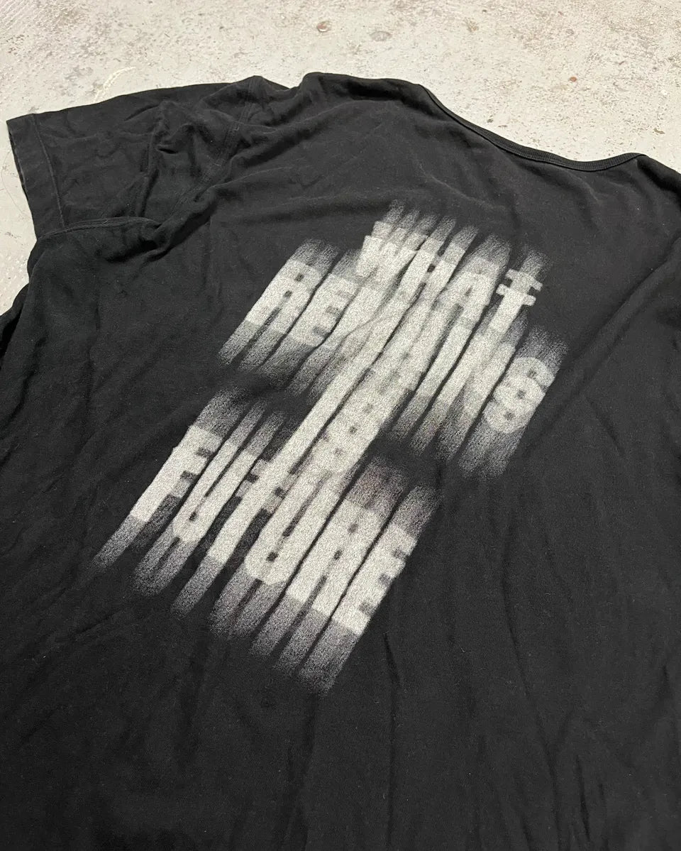 Ann Demeulemeester Future Black T-Shirt HRwArXE 9