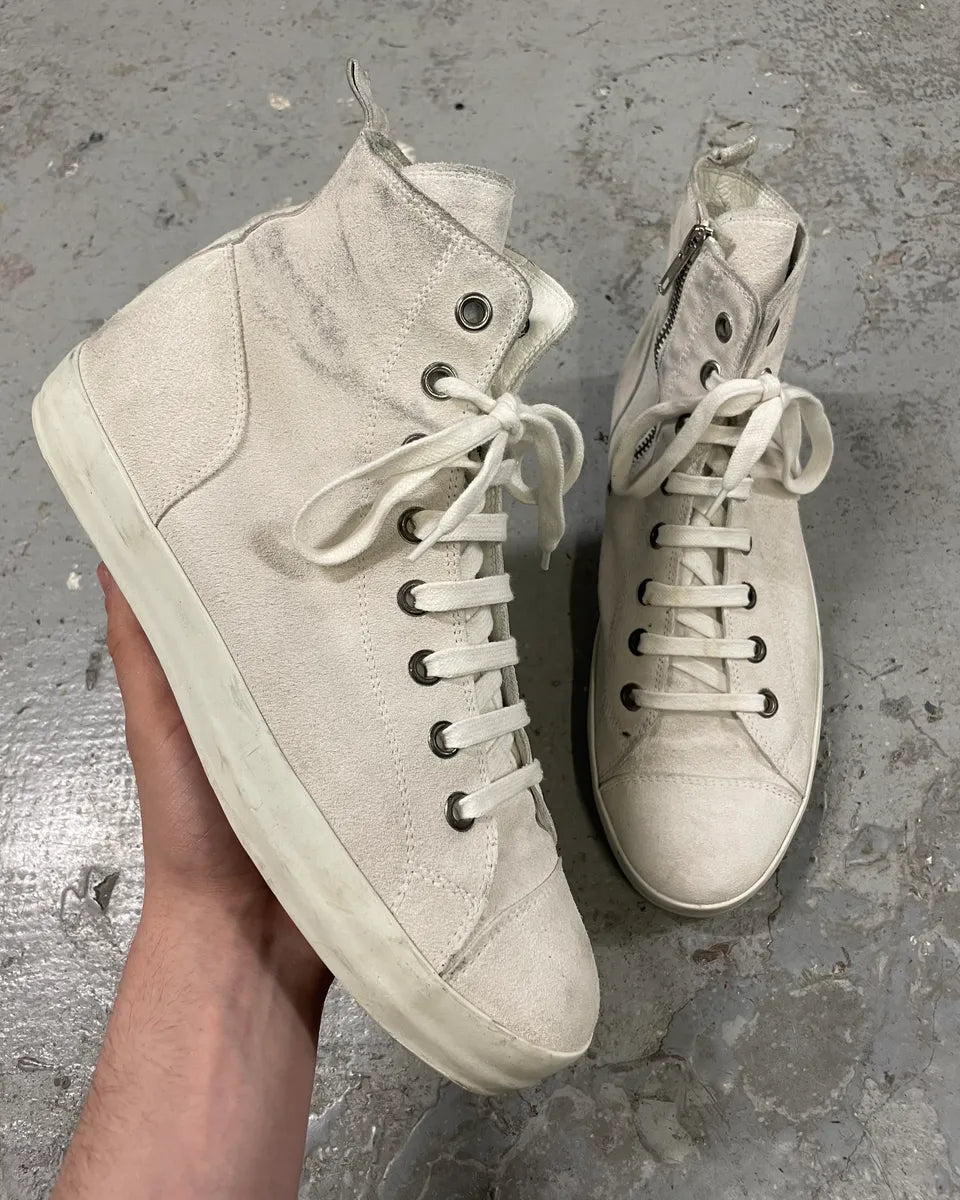 Ann Demeulemeester Grey High Shoes (43eu/us9.5) YqdjLqq 0