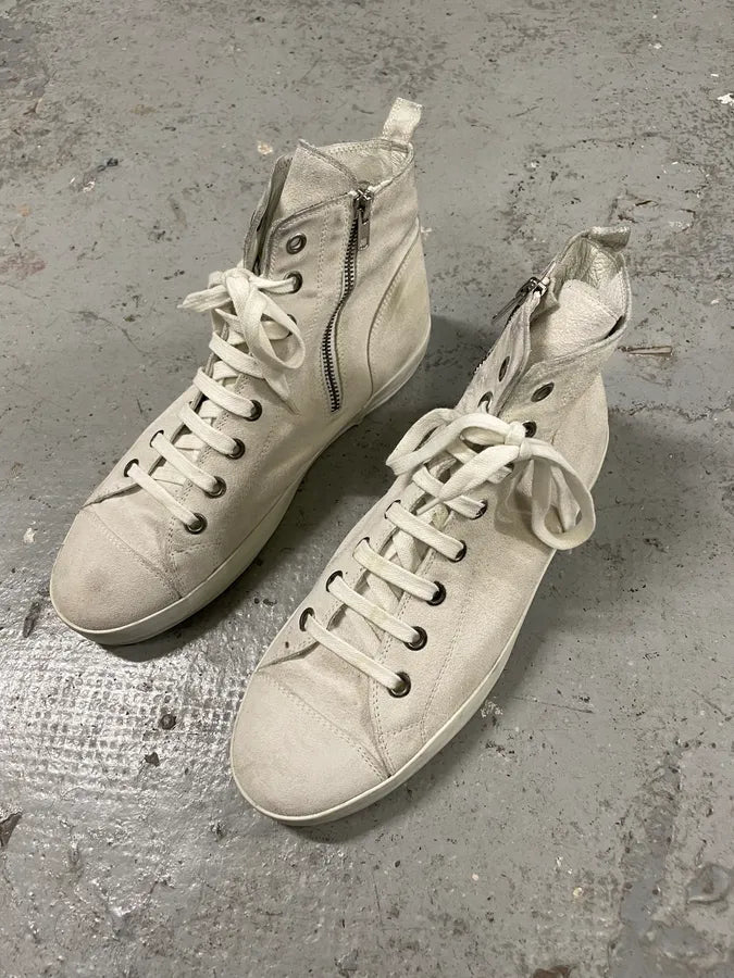 Ann Demeulemeester Grey High Shoes (43eu/us9.5) YqdjLqq 2