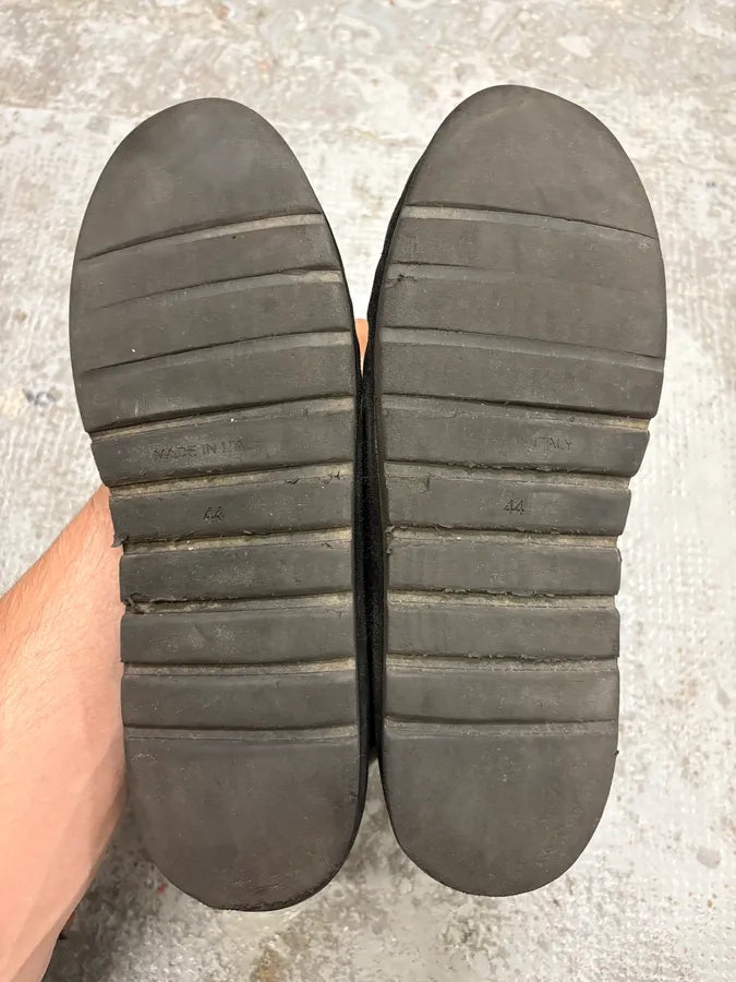 Ann Demeulemeester Khaki Green Suede Leather Boots RXrFdrD 8