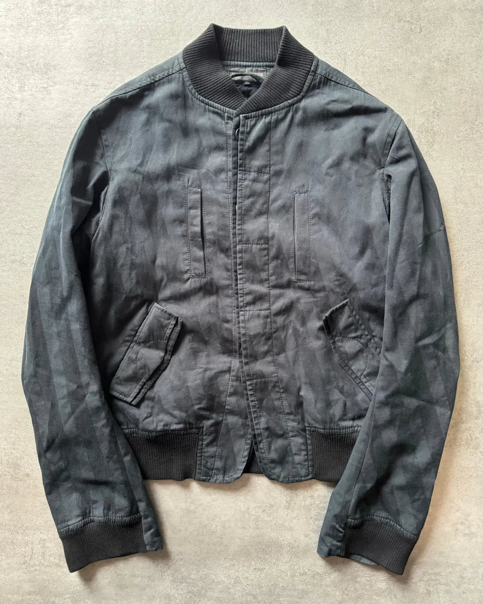 Ann Demeulemeester Navy Shadow Striped Light Jacket qwYgRKt 0