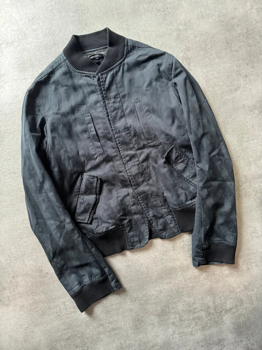 Ann Demeulemeester Navy Shadow Striped Light Jacket qwYgRKt 2