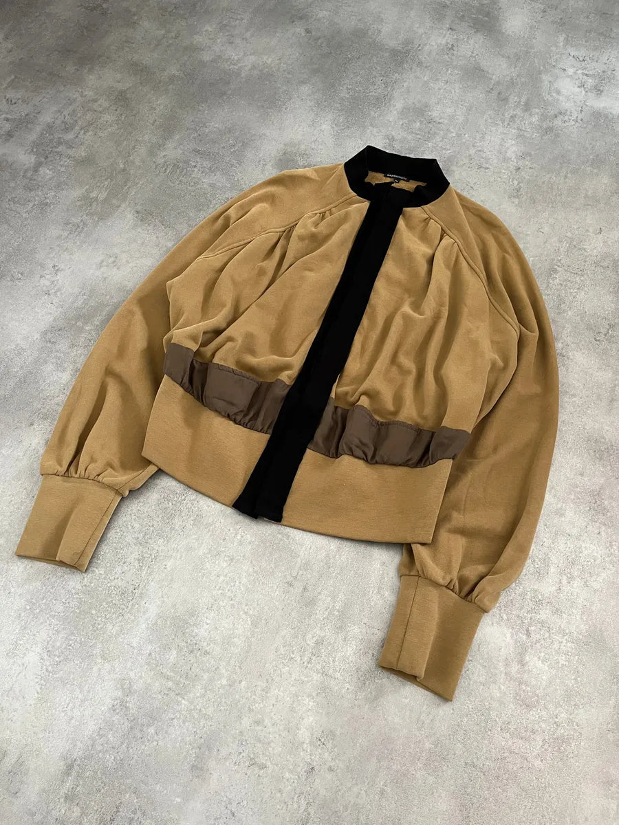 Ann Demeulemeester Relaxed Camel Zip-Up WPPpPge 1
