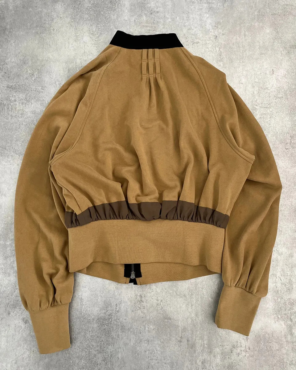 Ann Demeulemeester Relaxed Camel Zip-Up WPPpPge 2
