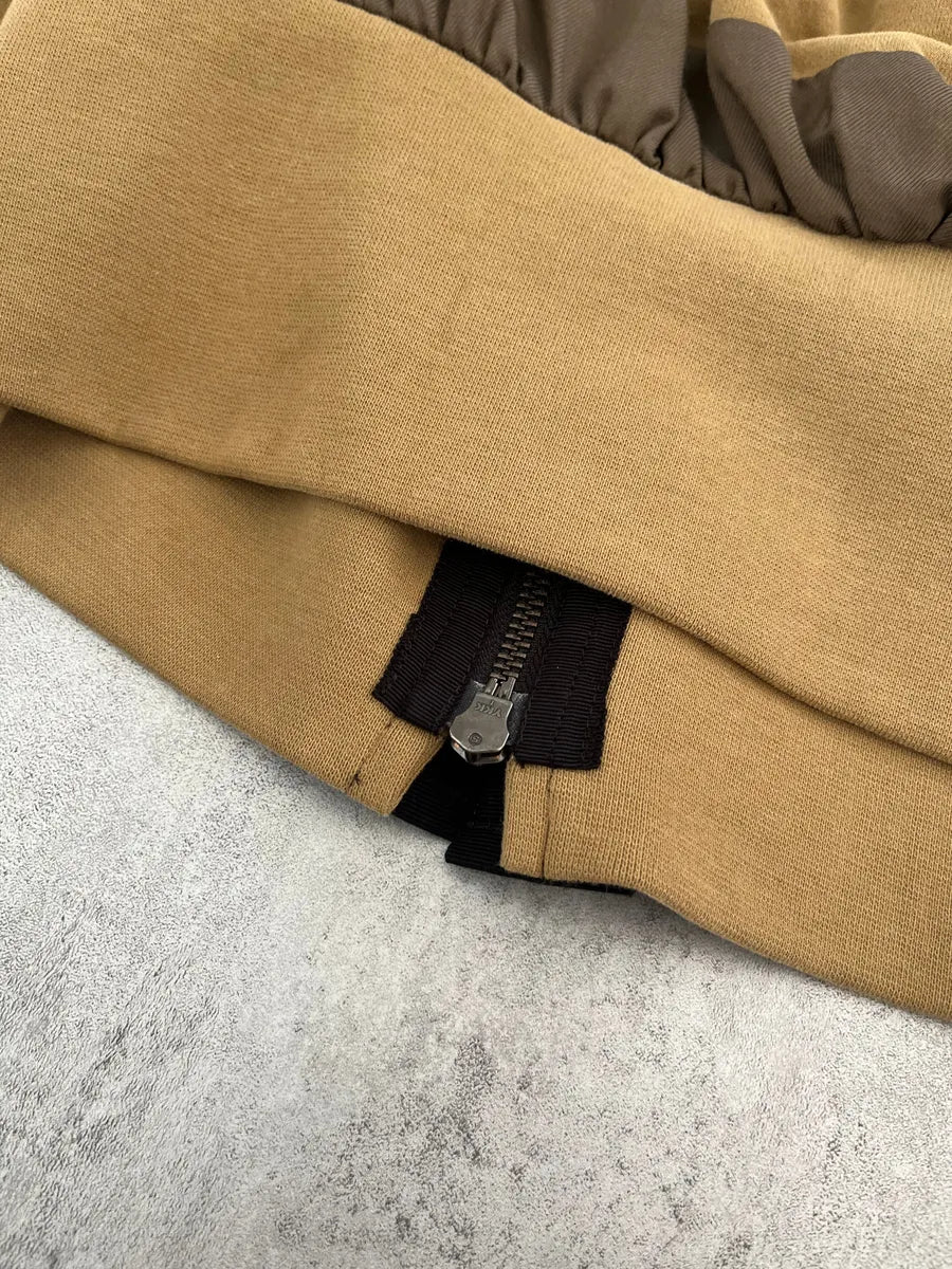 Ann Demeulemeester Relaxed Camel Zip-Up WPPpPge 3