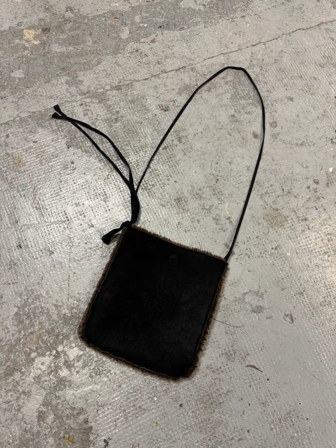 Ann Demeulemeester Shearling Brown Shoulder Bag gFYpGwl 2