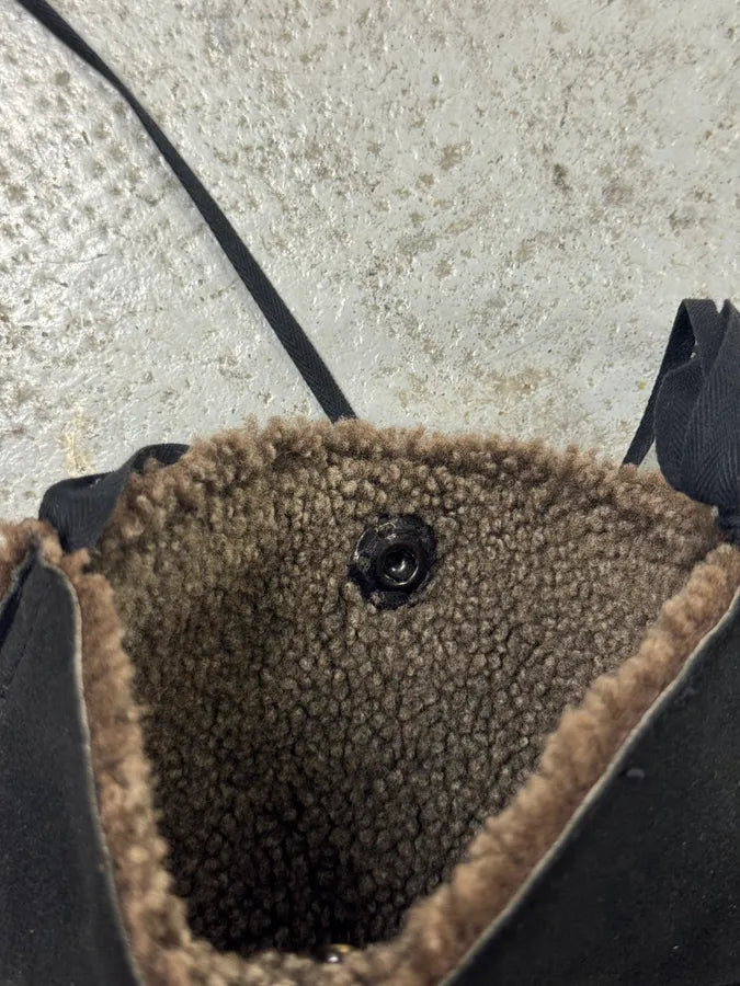 Ann Demeulemeester Shearling Brown Shoulder Bag gFYpGwl 9