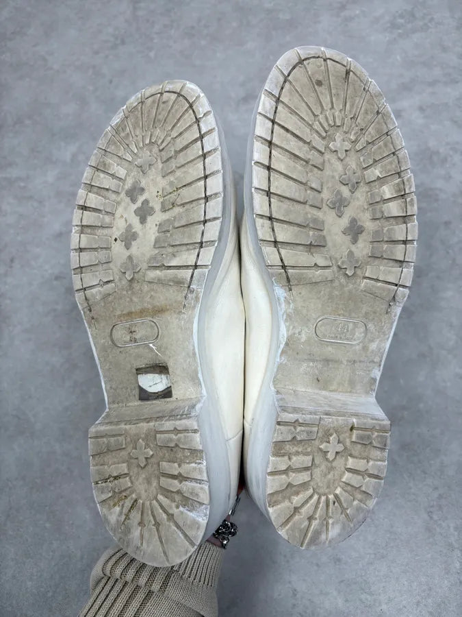 Ann Demeulemeester White Leather Mules xxQGOhn 6