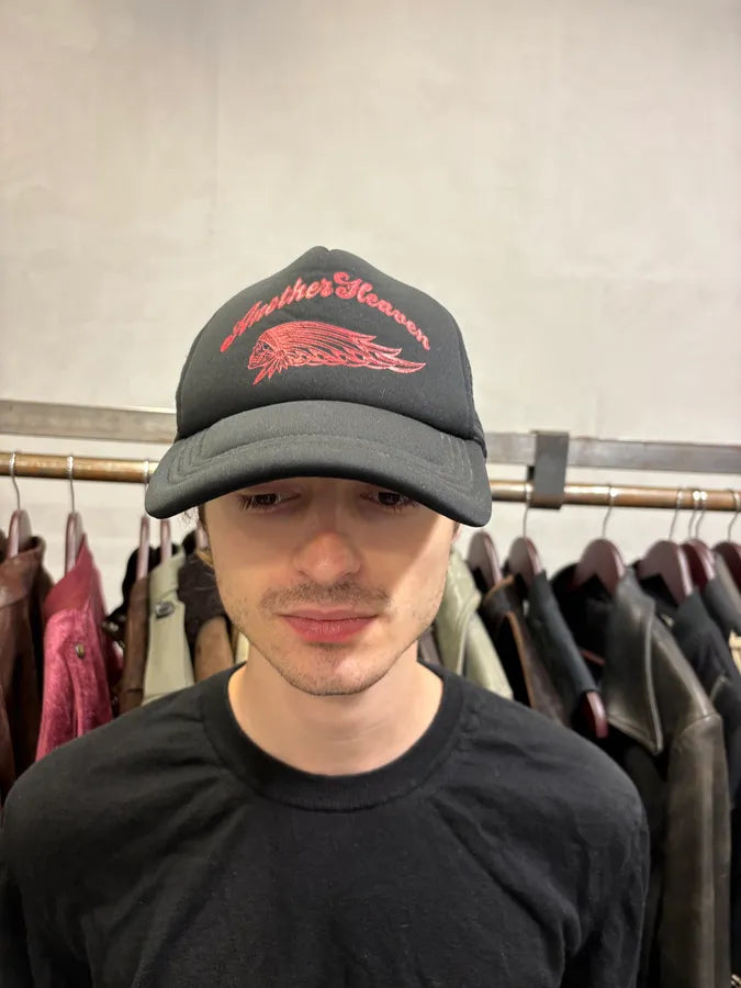 Another Heaven Skull Patch Rock Black Cap UpZURwB 4